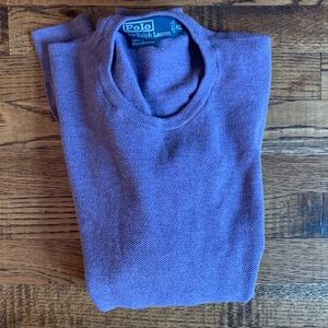 Polo Ralph Lauren Men’s Purple Sweater